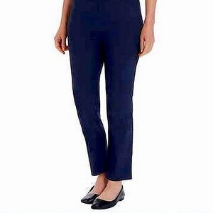 Hilary Radley Mid Rise Slim Leg Stretch Trousers